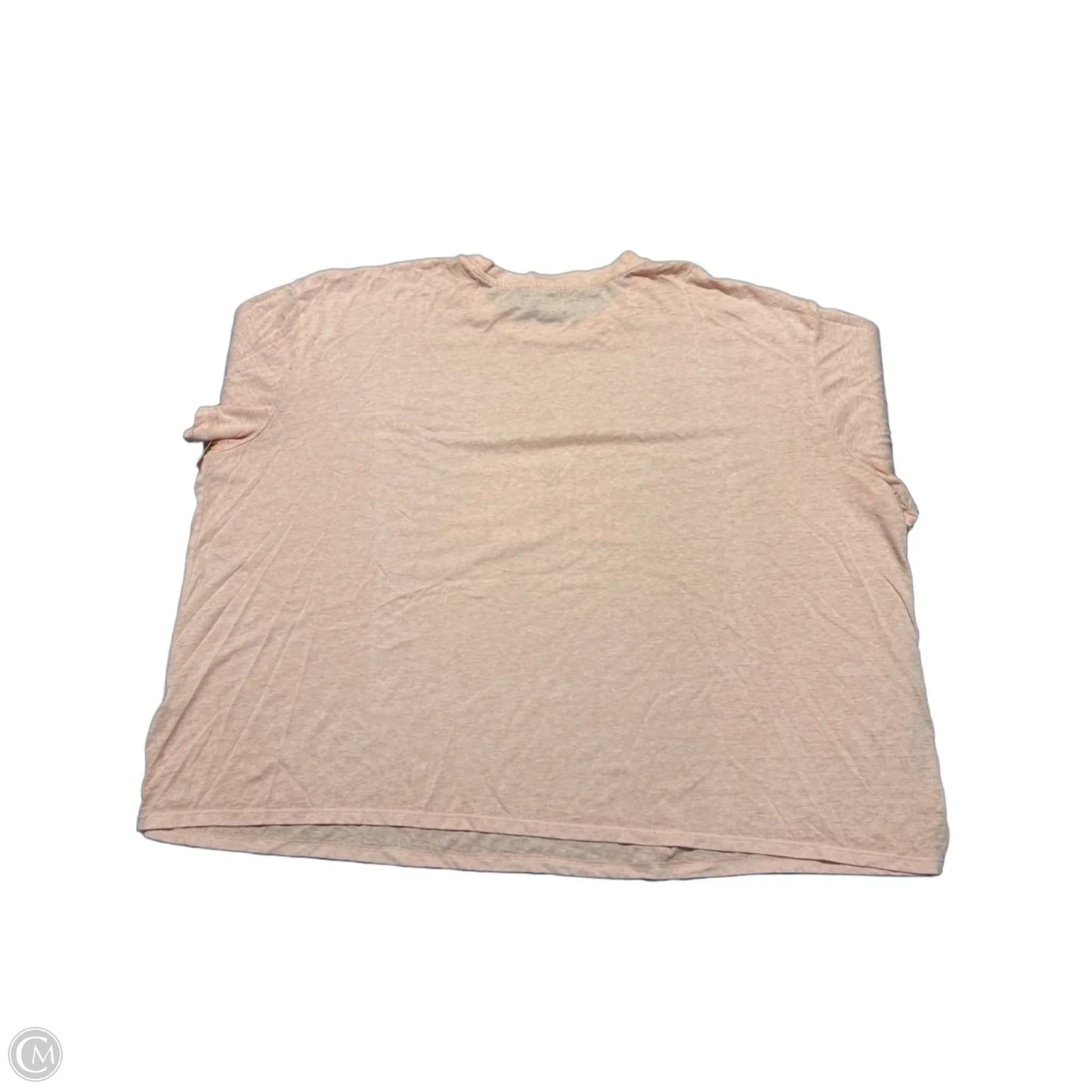 Top Short Sleeve Basic By Maurices In Orange, Size: 3x