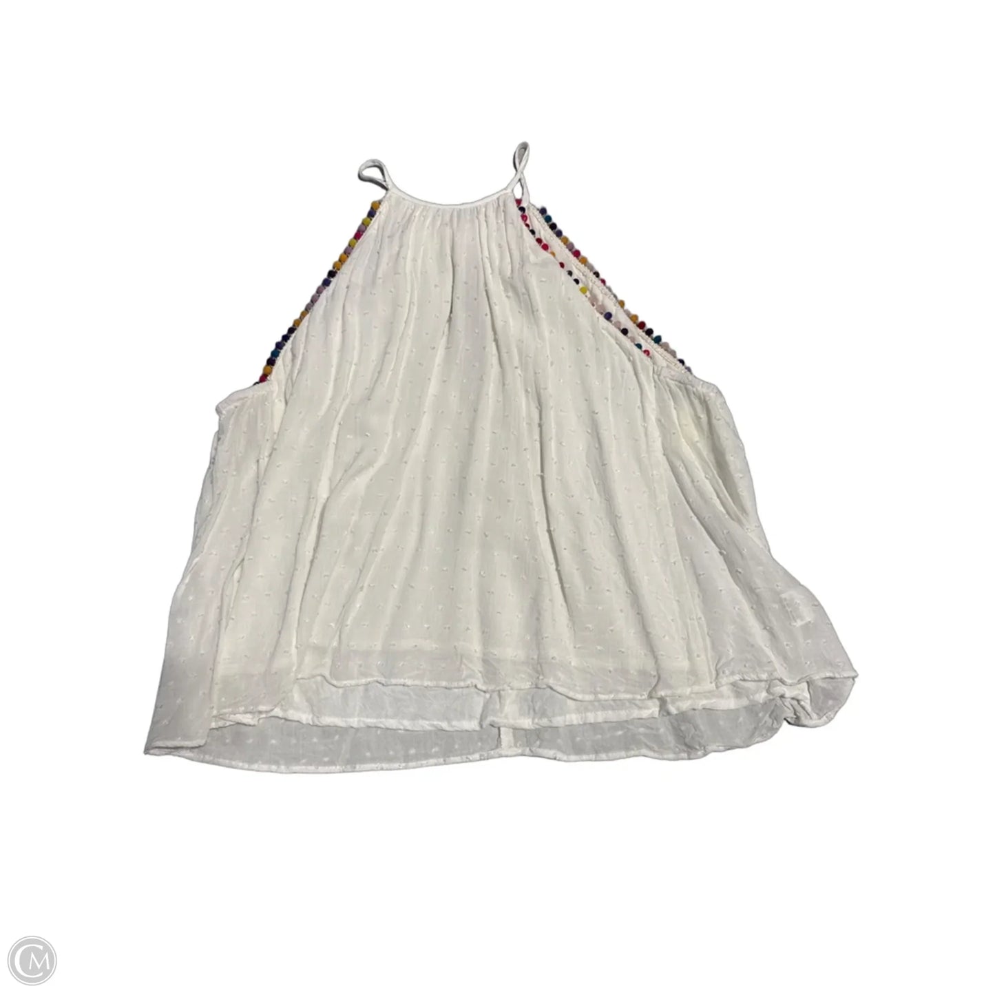 Tank Top By Cmc In White, Size: M