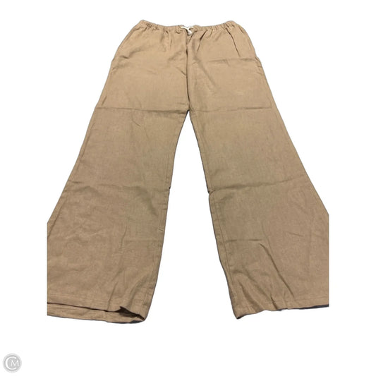 Pants Linen By Love Tree In Tan, Size: L