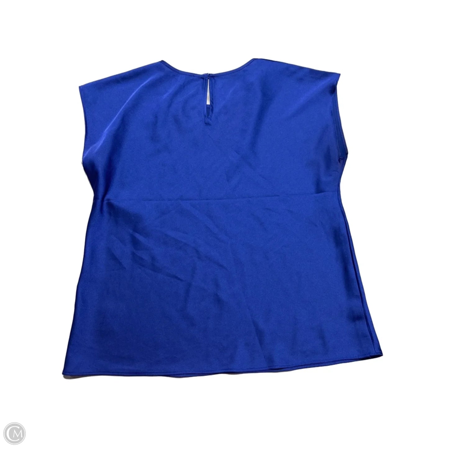 Top Short Sleeve By Express In Blue, Size: Xs