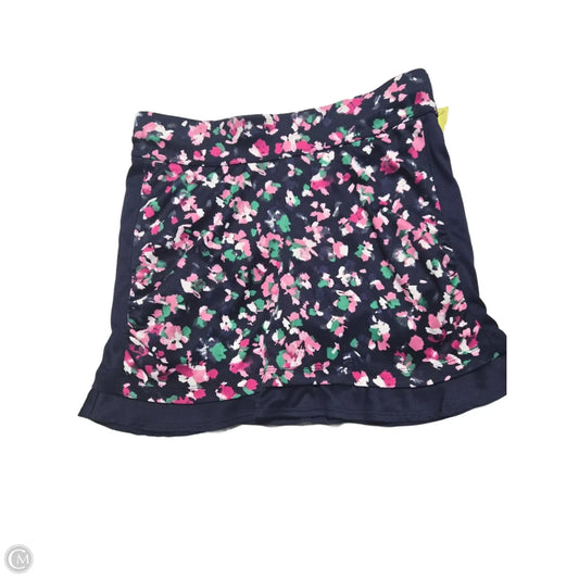 Skort By Pga Tour In Floral Print, Size: M
