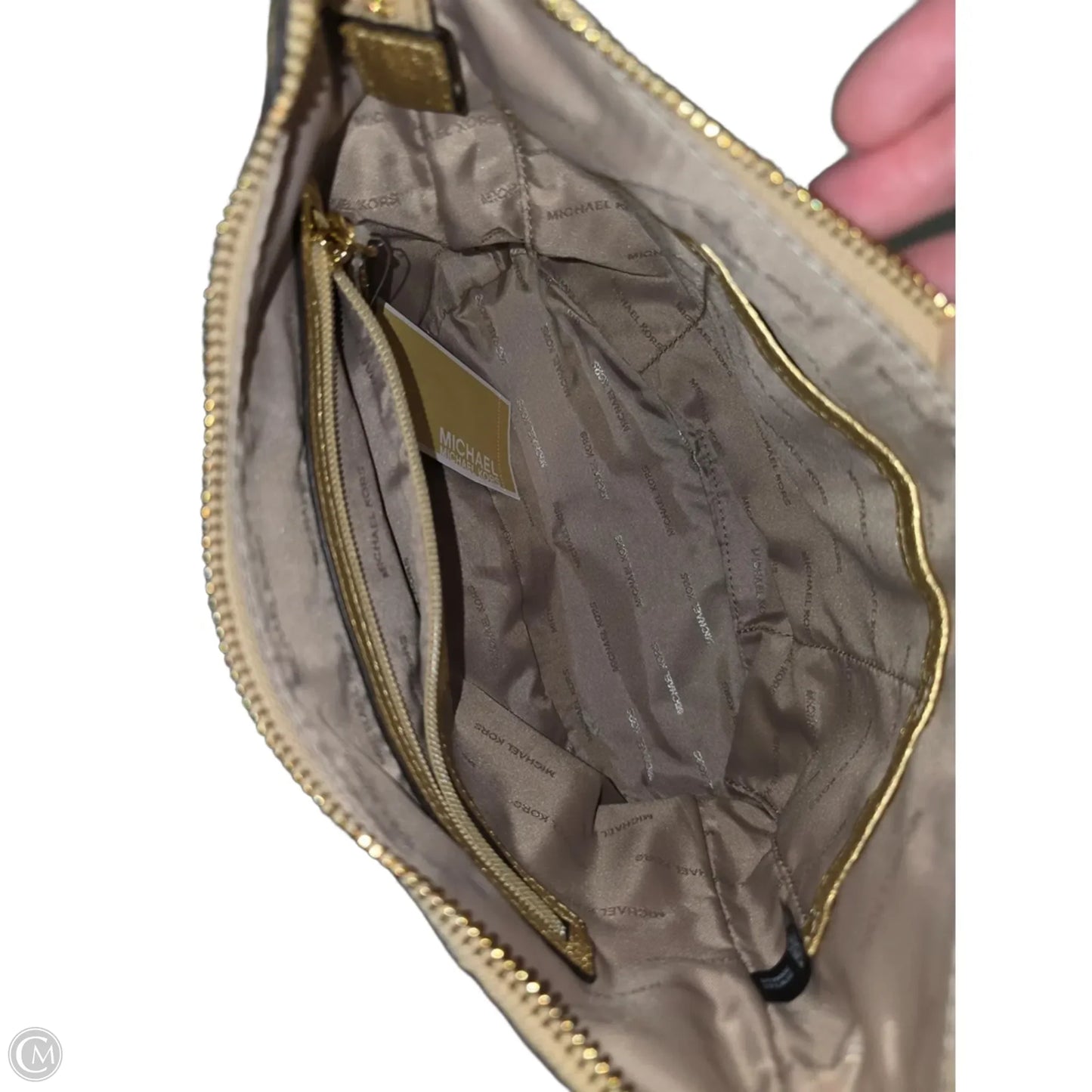 Crossbody Designer By Michael Kors, Size: Medium