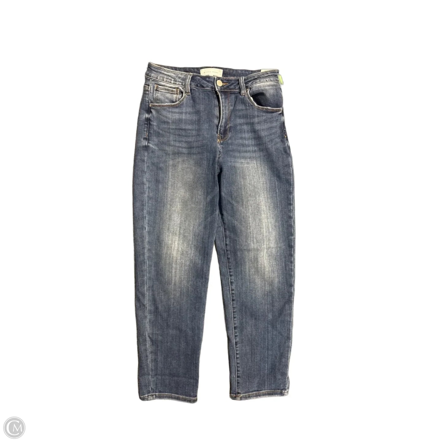 Jeans Straight By Risen In Blue Denim, Size: 6