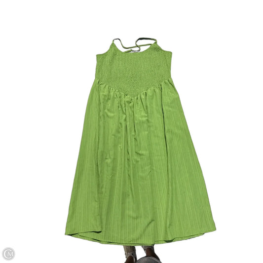 Dress Casual Maxi By Asos In Green, Size: 1x