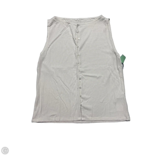 Tank Top By Abercrombie And Fitch In White, Size: L