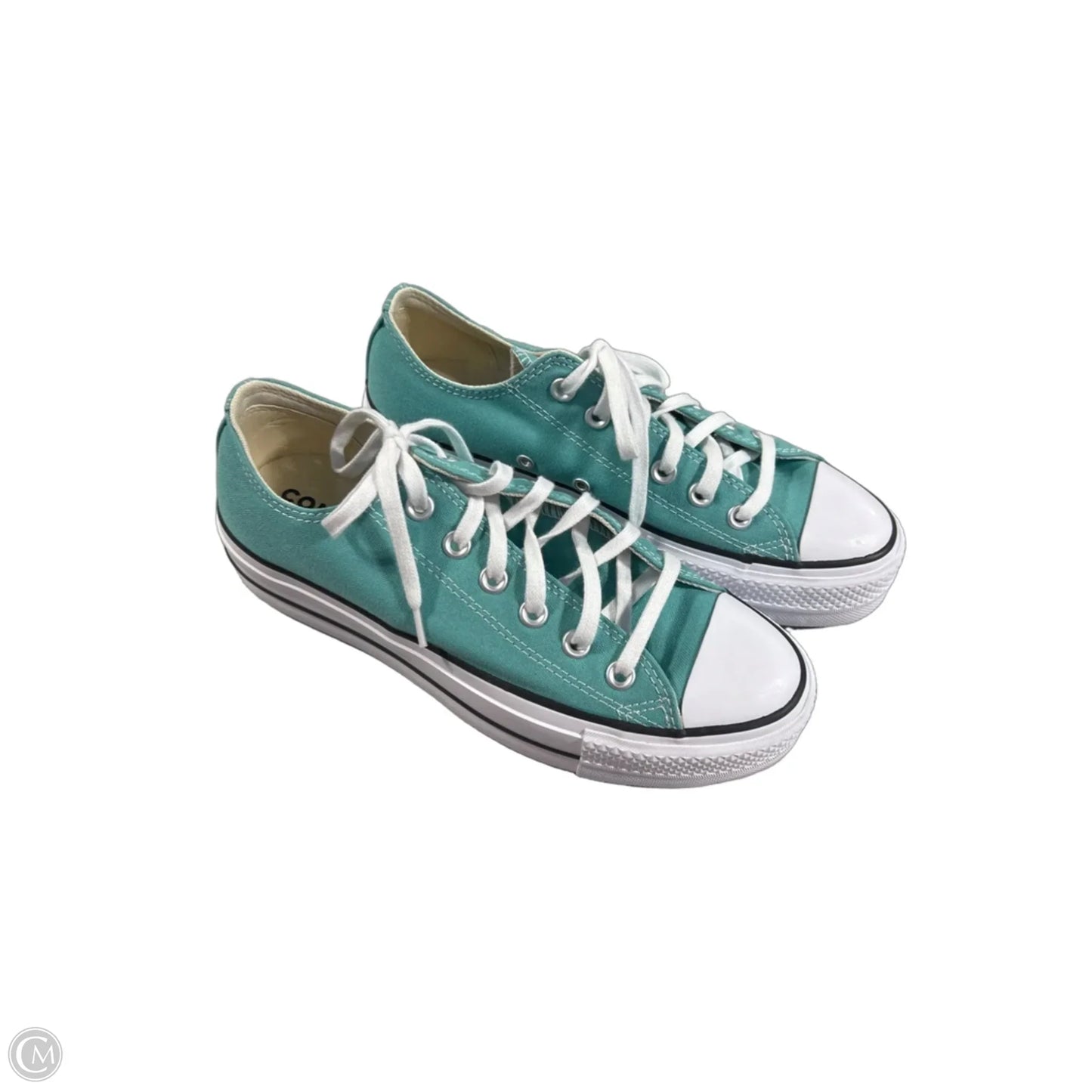Shoes Sneakers By Converse In Aqua, Size: 8