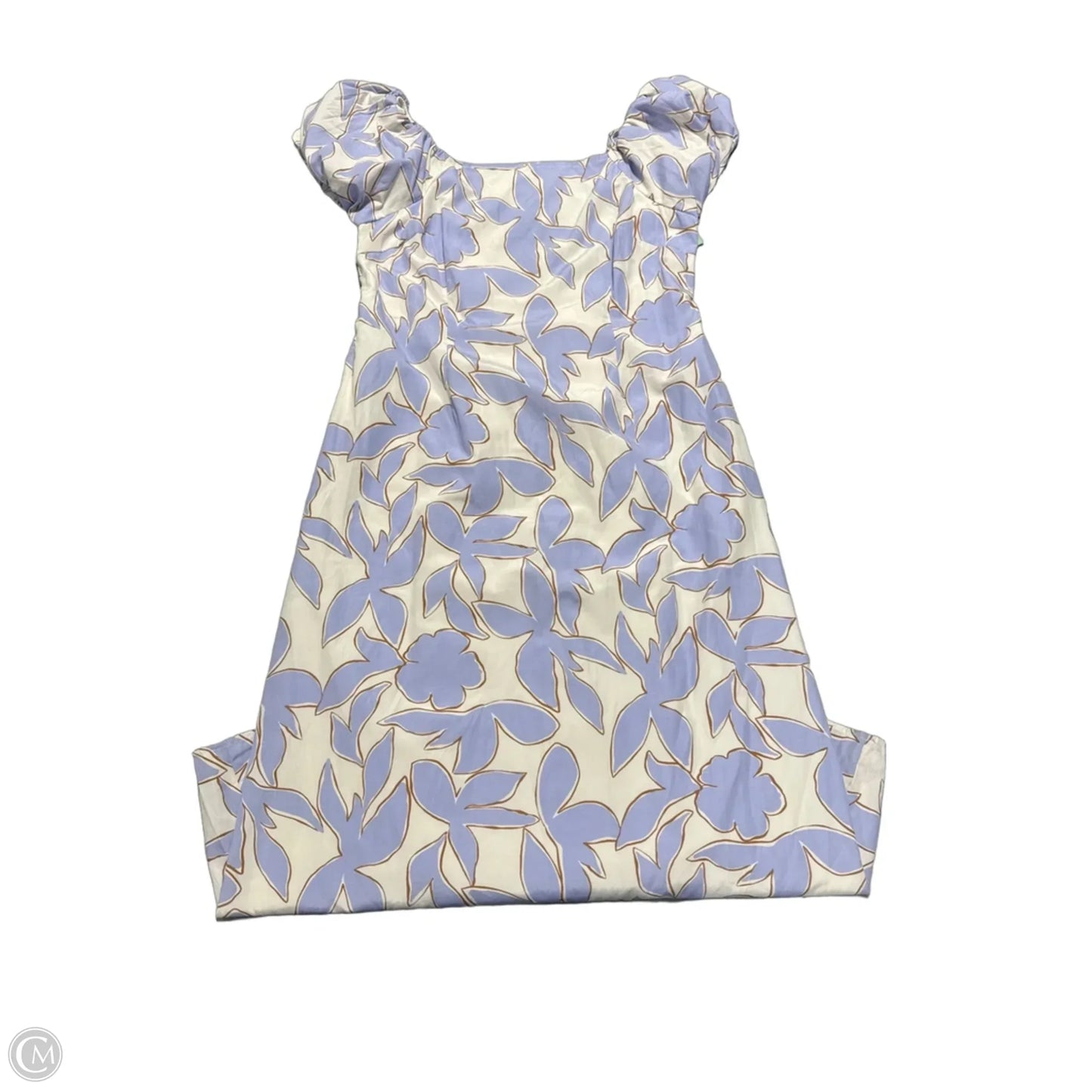 Dress Casual Maxi By A New Day In Blue & Cream, Size: L