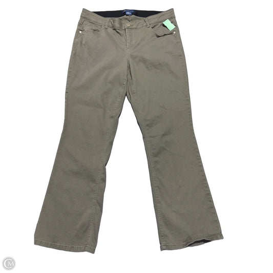 Jeans Straight By Democracy In Green, Size: 18