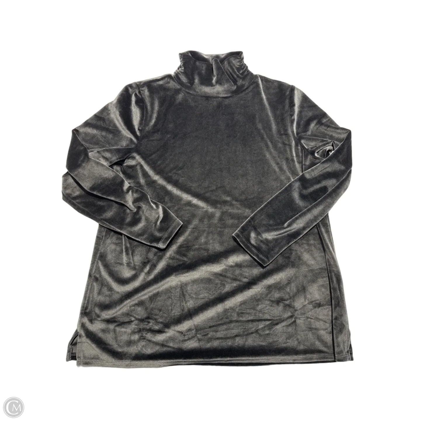 Top Long Sleeve By Cmc In Black, Size: L