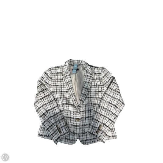 Blazer By Ann Taylor In Cream, Size: L