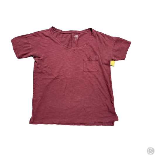 Top Short Sleeve By Old Navy In Purple, Size: Xs