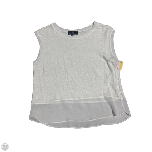 Top Sleeveless By Sam Edelman In White, Size: S