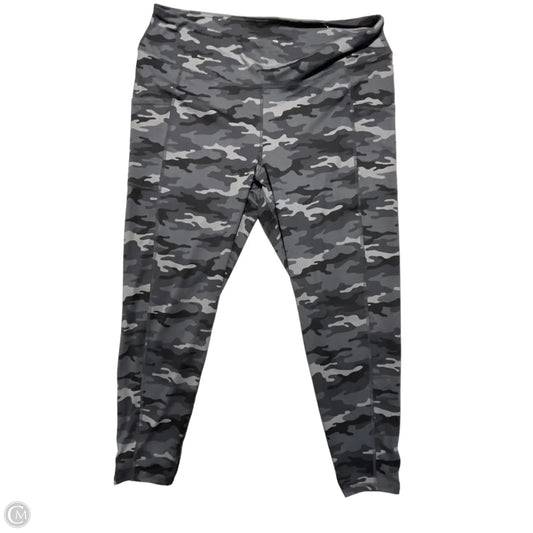 Athletic Pants By Maurices In Camouflage Print, Size: 2x