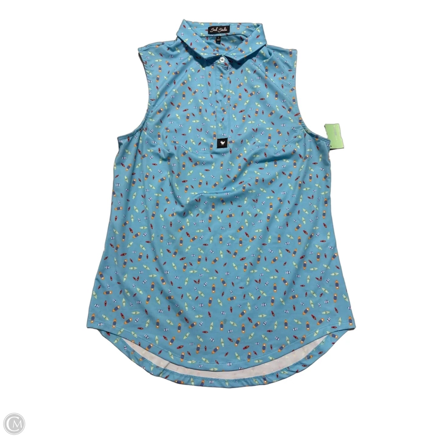 Athletic Tank Top By Cmc In Blue, Size: L
