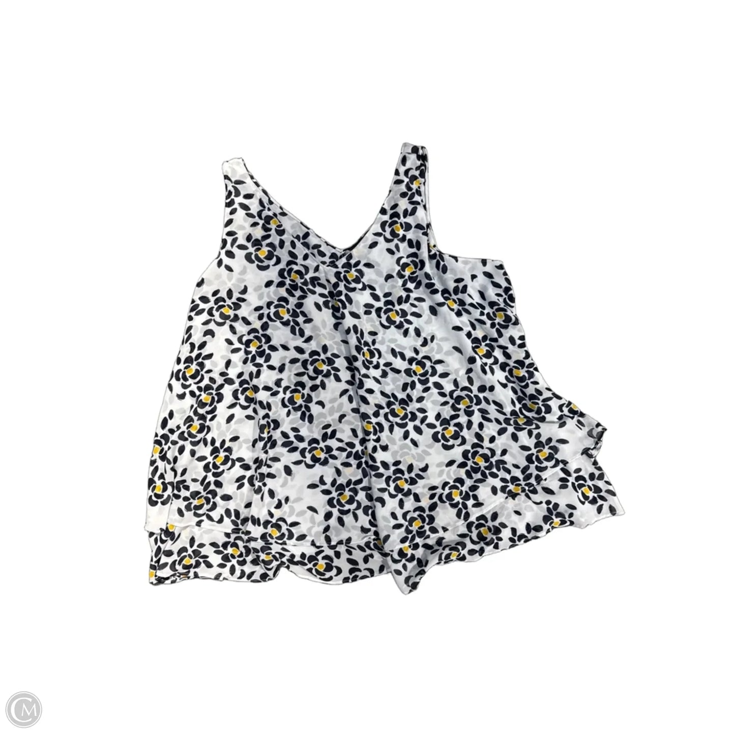 Tank Top By Lane Bryant In Black & White, Size: 3x