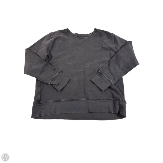 Top Long Sleeve By Current/elliott In Grey, Size: S