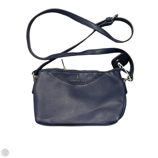 Handbag Leather By London Fog, Size: Small