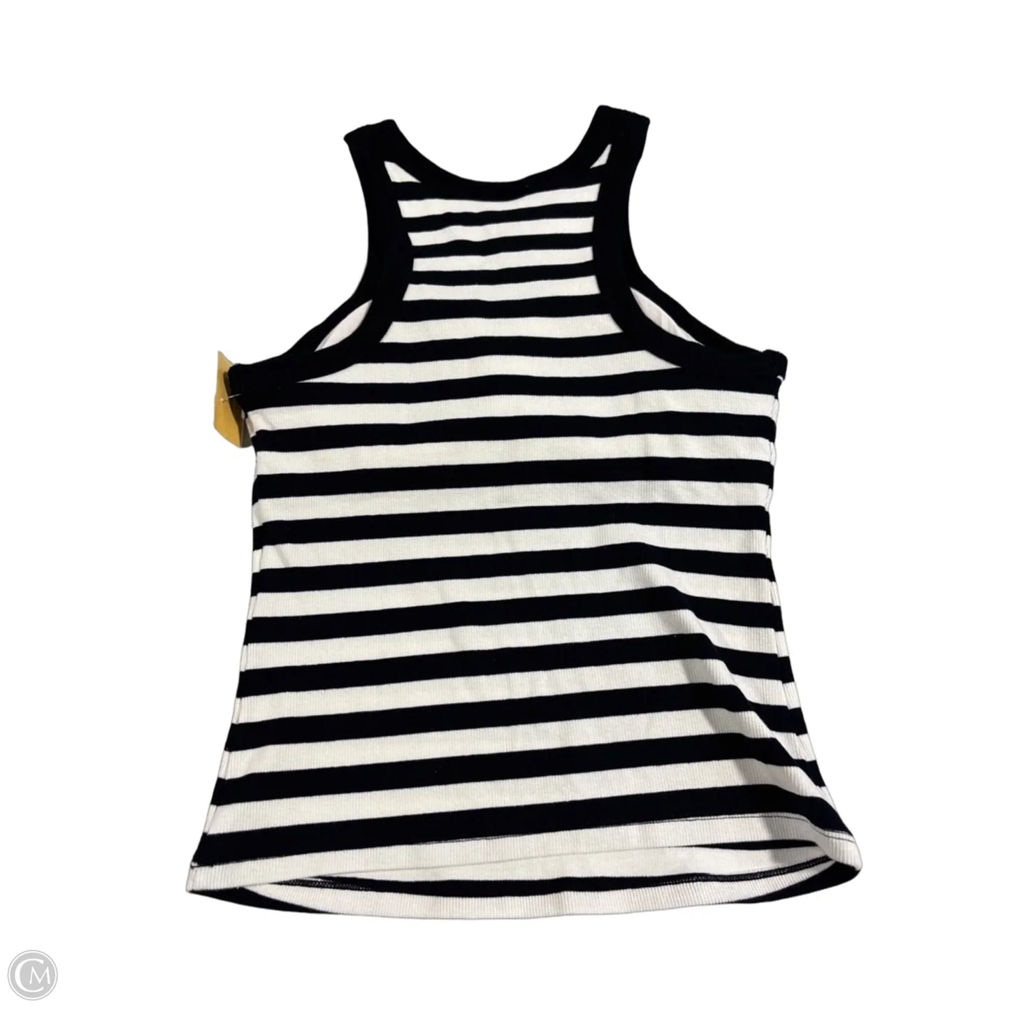 Athletic Tank Top By Cmc In Striped Pattern, Size: M