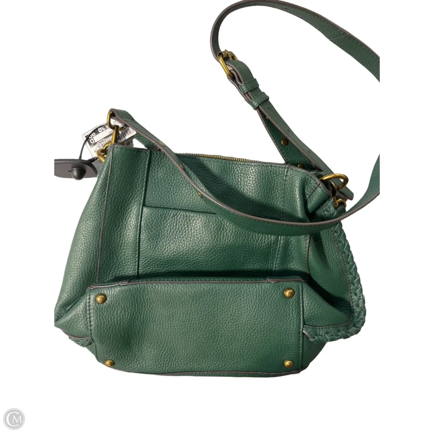 Handbag Leather By Cmc, Size: Medium