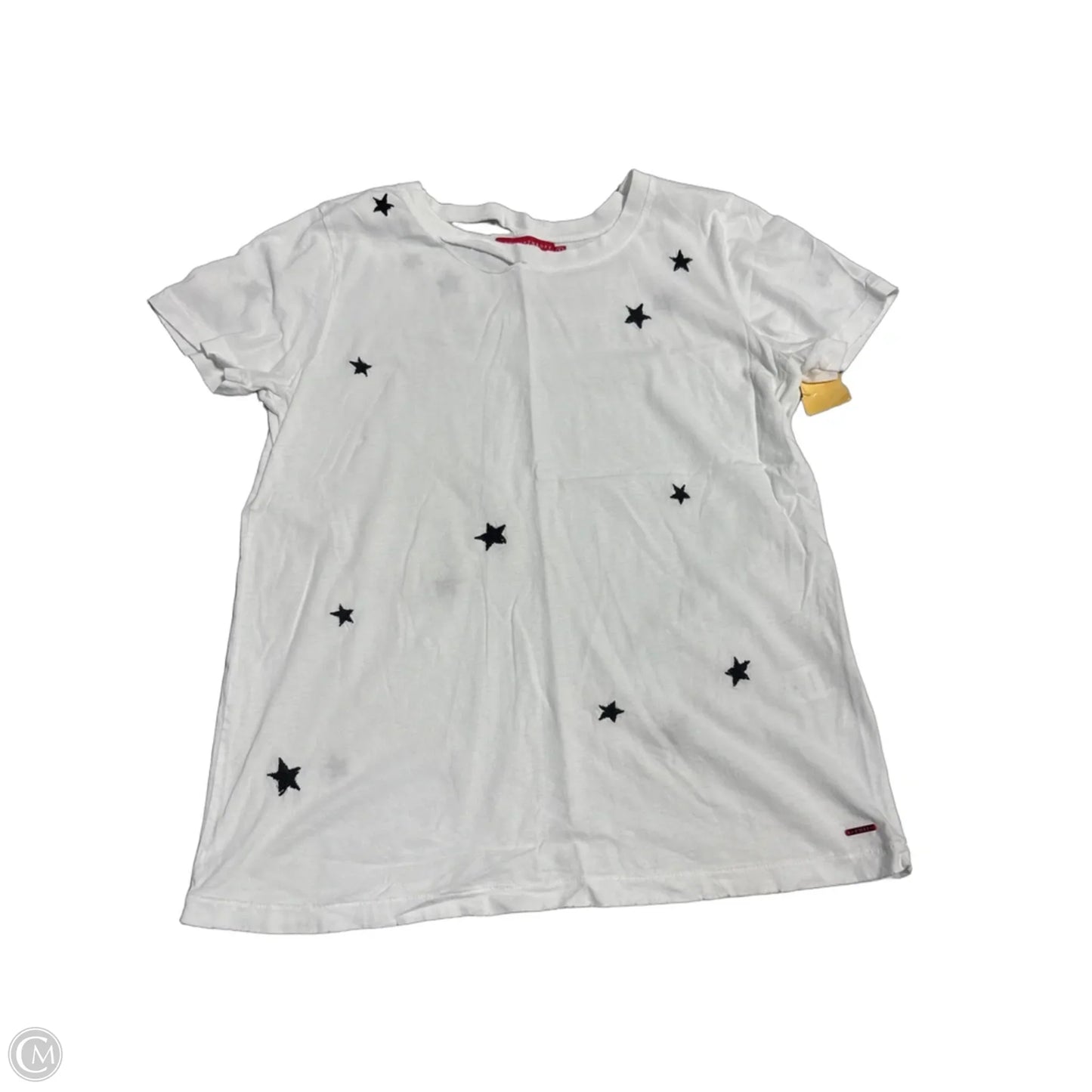 Top Short Sleeve By Cmc In White, Size: S