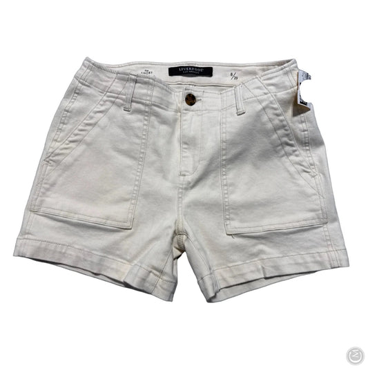 Shorts By Liverpool In Cream, Size: 8