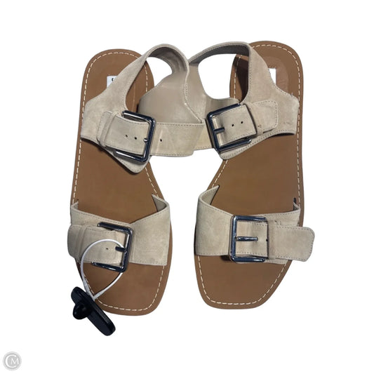 Sandals Flats By Steve Madden In Beige, Size: 8.5