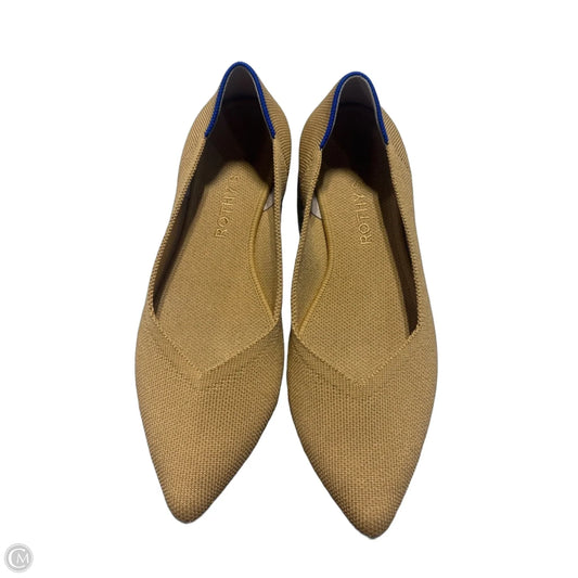 Shoes Flats By Rothys In Tan, Size: 10