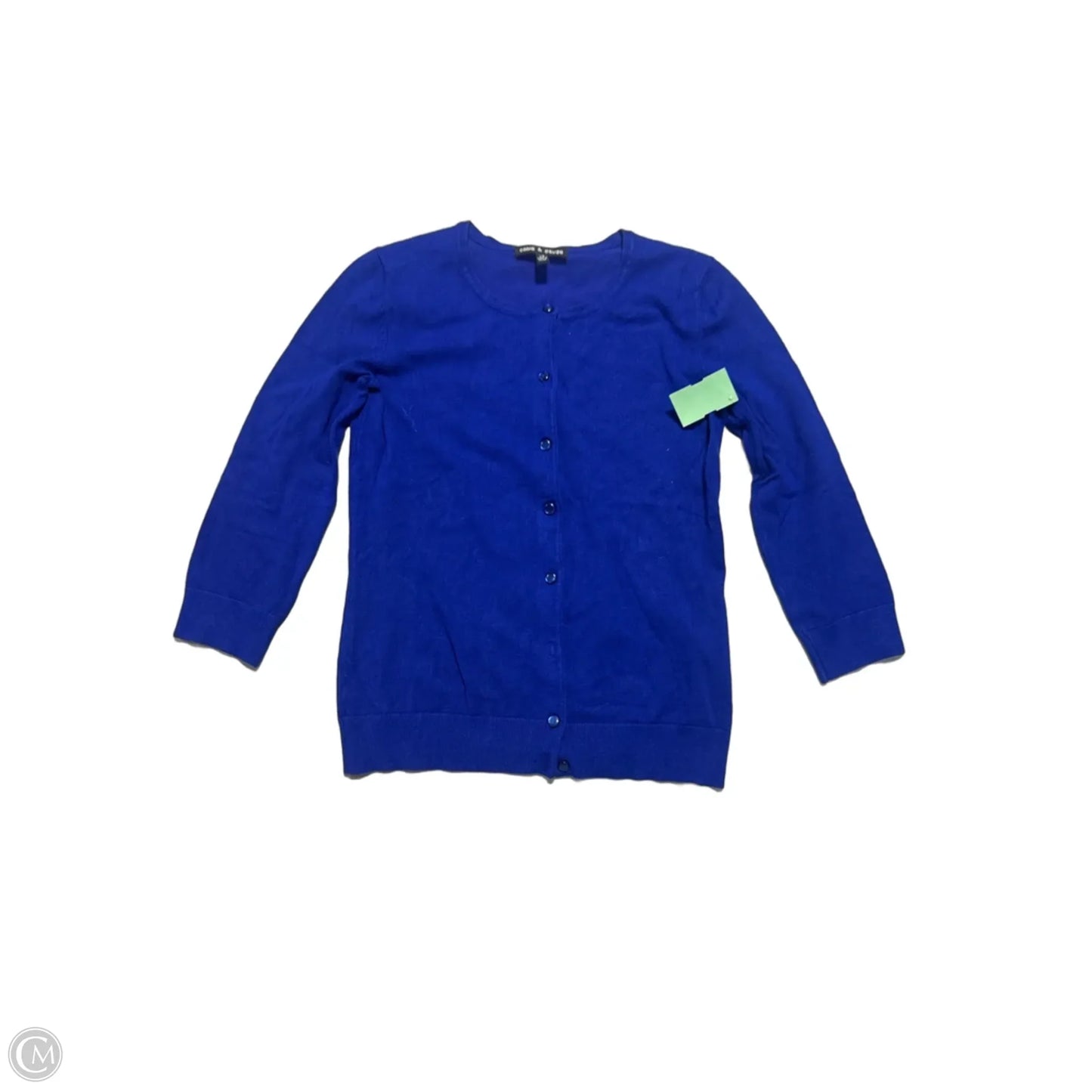 Cardigan By Cable And Gauge In Blue, Size: Xs