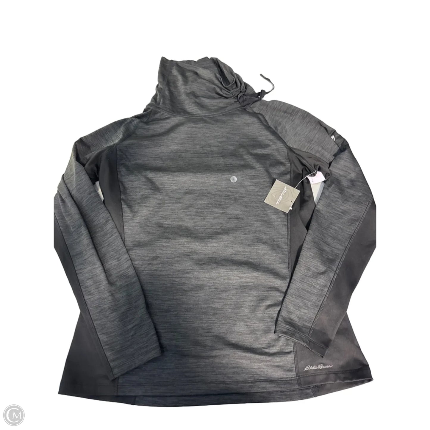 Top Long Sleeve By Eddie Bauer In Grey, Size: L