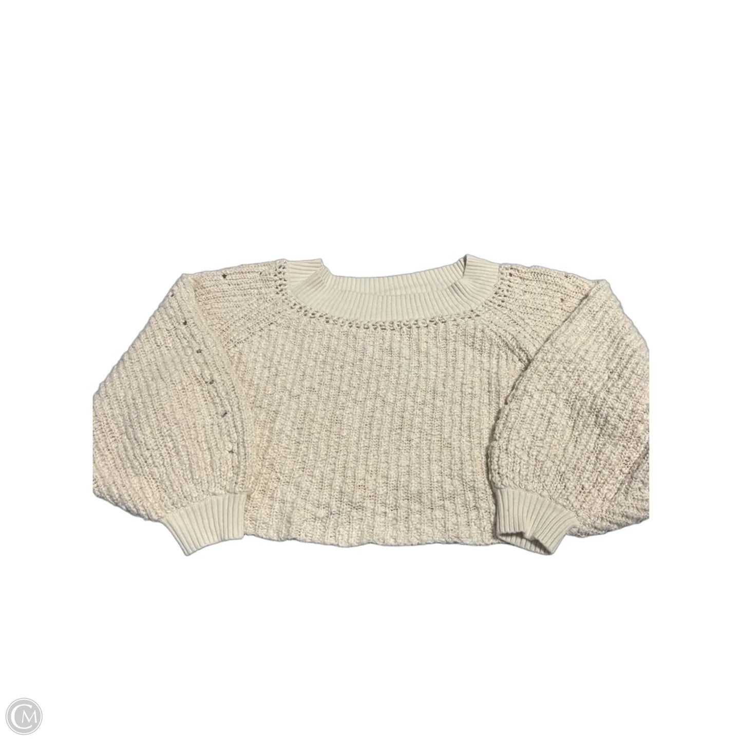 Sweater By Free People In Cream, Size: L