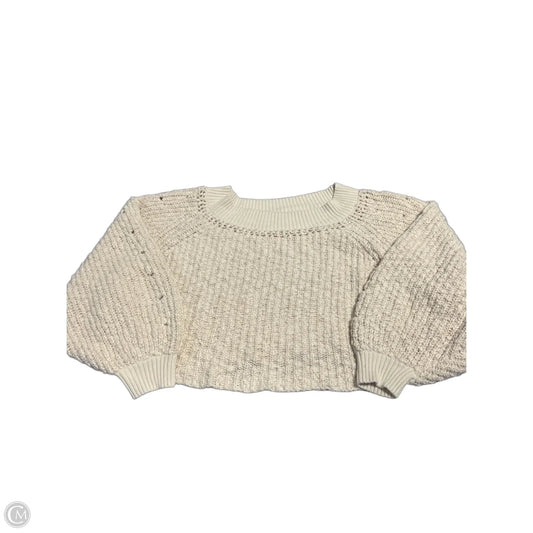 Sweater By Free People In Cream, Size: L