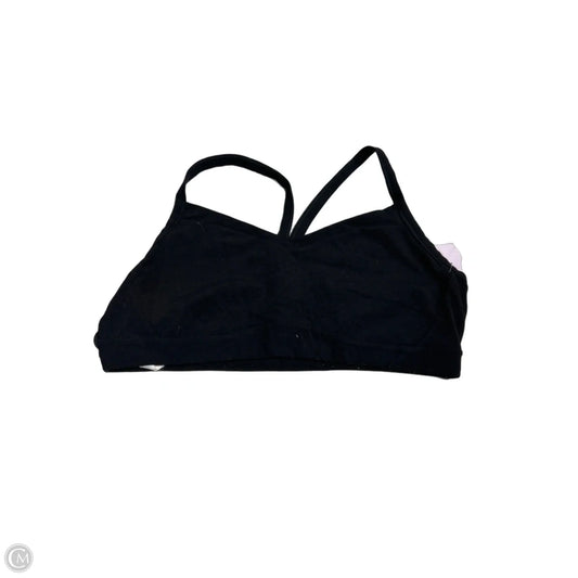 Athletic Bra By Athleta In Black, Size: L