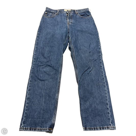 Jeans Straight By Everlane In Blue Denim, Size: 6