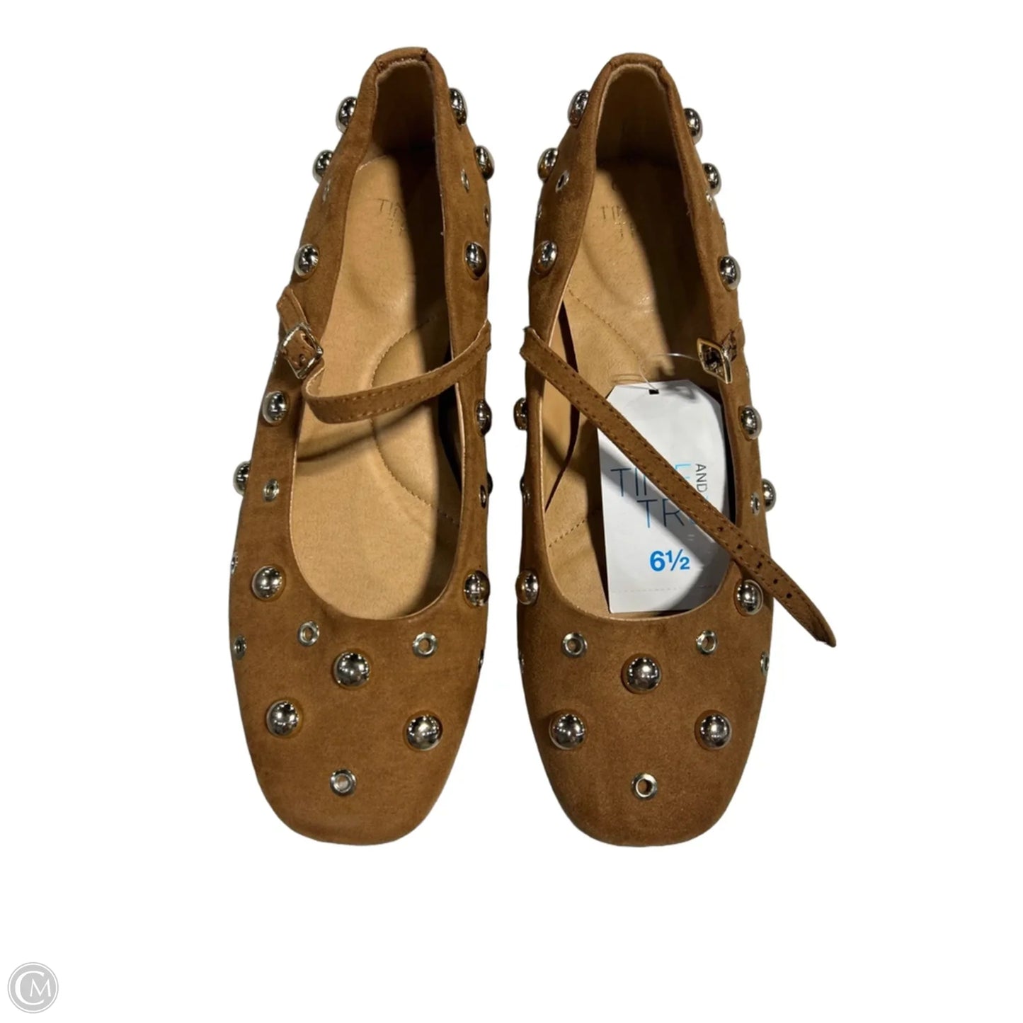 Shoes Flats By Time And Tru In Tan, Size: 6.5