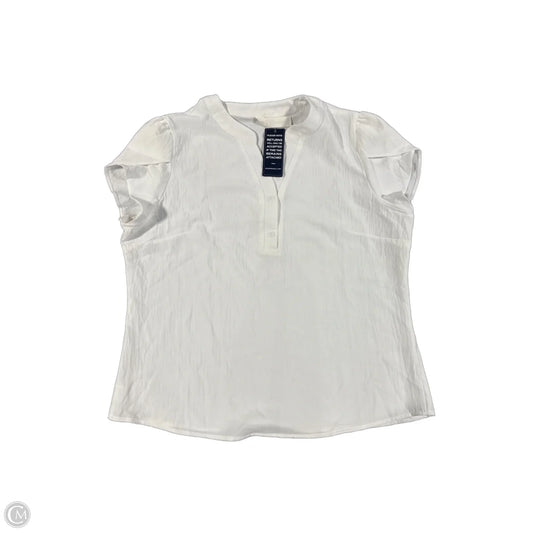 Top Short Sleeve By Blooming Jelly In White, Size: L