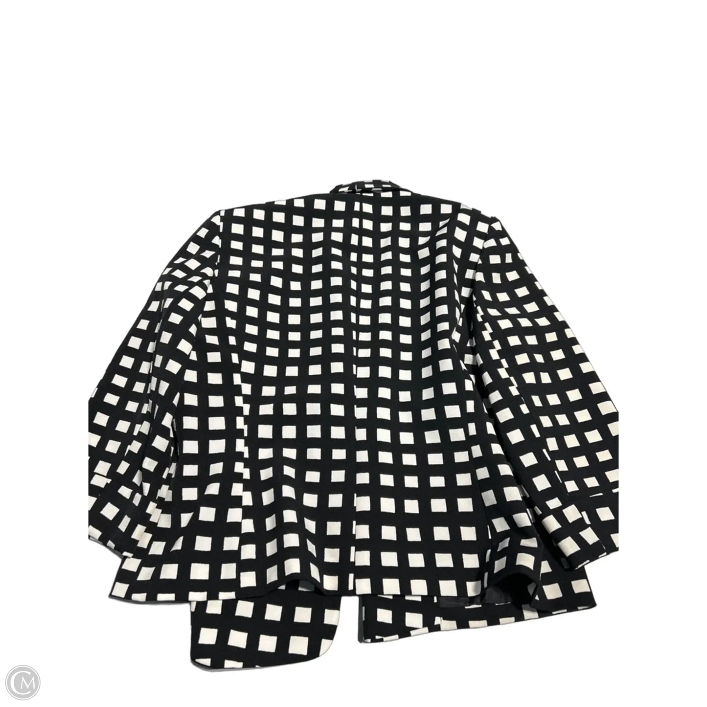 Blazer By Kasper In Black & White, Size: 10