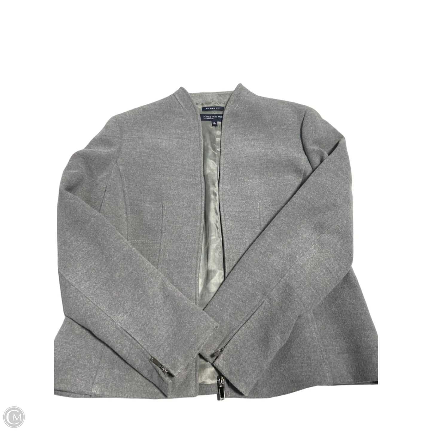 Blazer By Jones New York In Grey, Size: 12