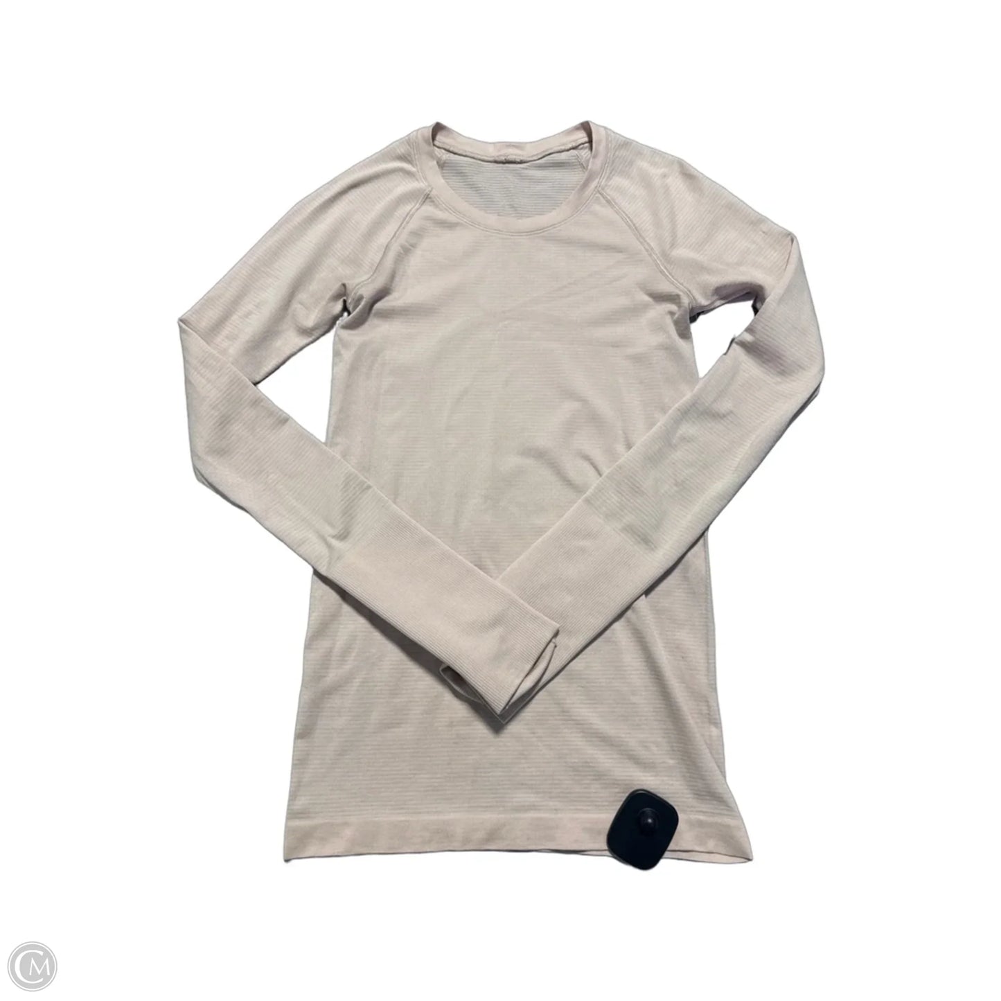 Top Long Sleeve By Lululemon In Pink, Size: 2