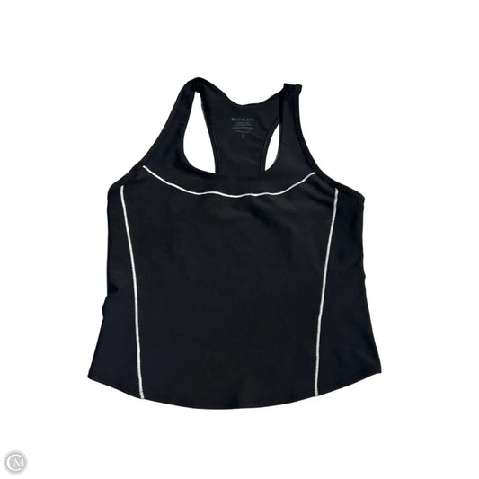 Athletic Tank Top By Athleta In Black, Size: S