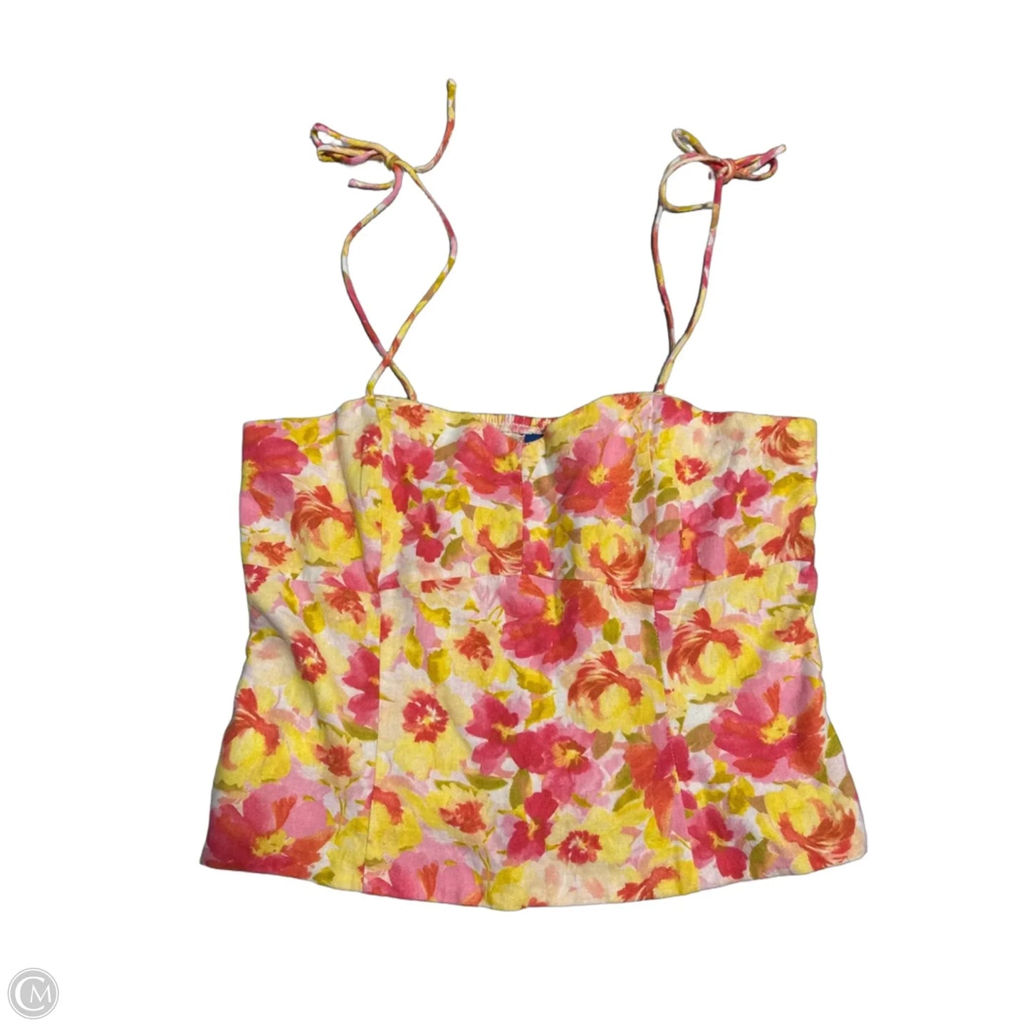 Tank Top By Old Navy In Floral Print, Size: M