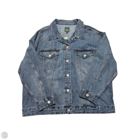 Jacket Denim By Wild Fable In Blue Denim, Size: Xxl