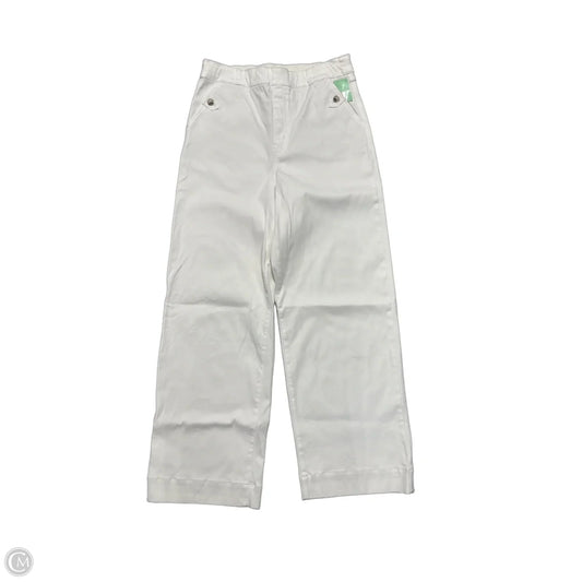 Pants Wide Leg By Spanx In White, Size: L
