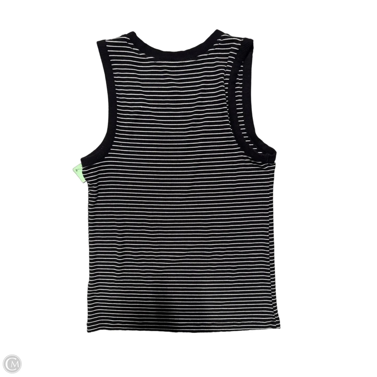 Tank Top By Nine West In Striped Pattern, Size: M