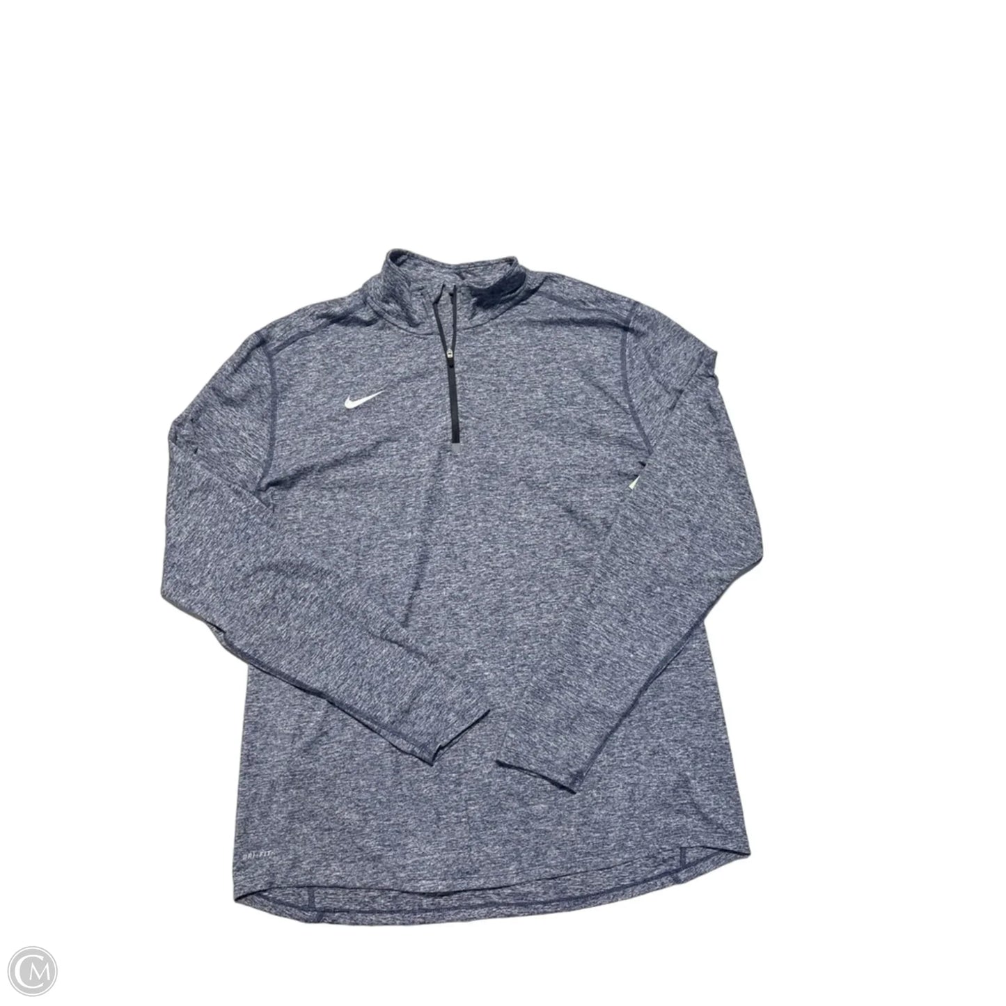 Top Long Sleeve By Nike In Blue, Size: Xl