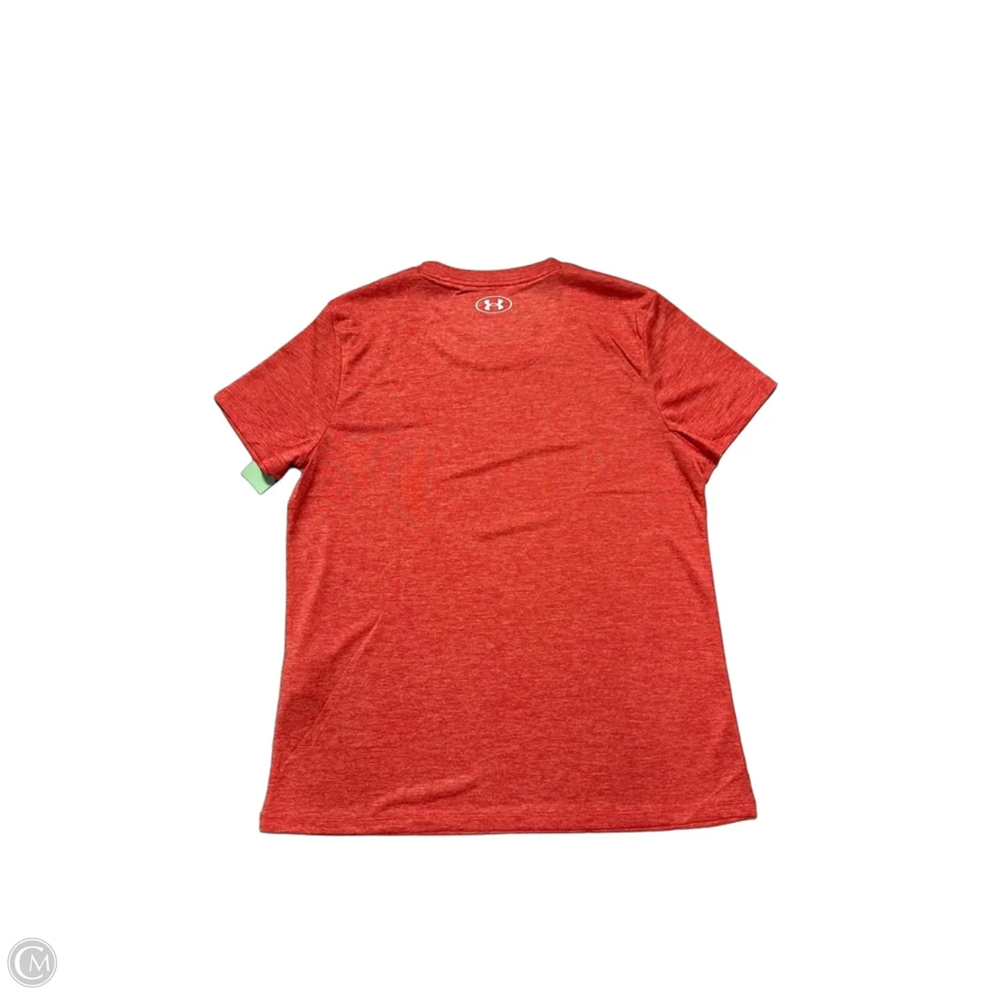 Top Short Sleeve By Under Armour In Red, Size: M