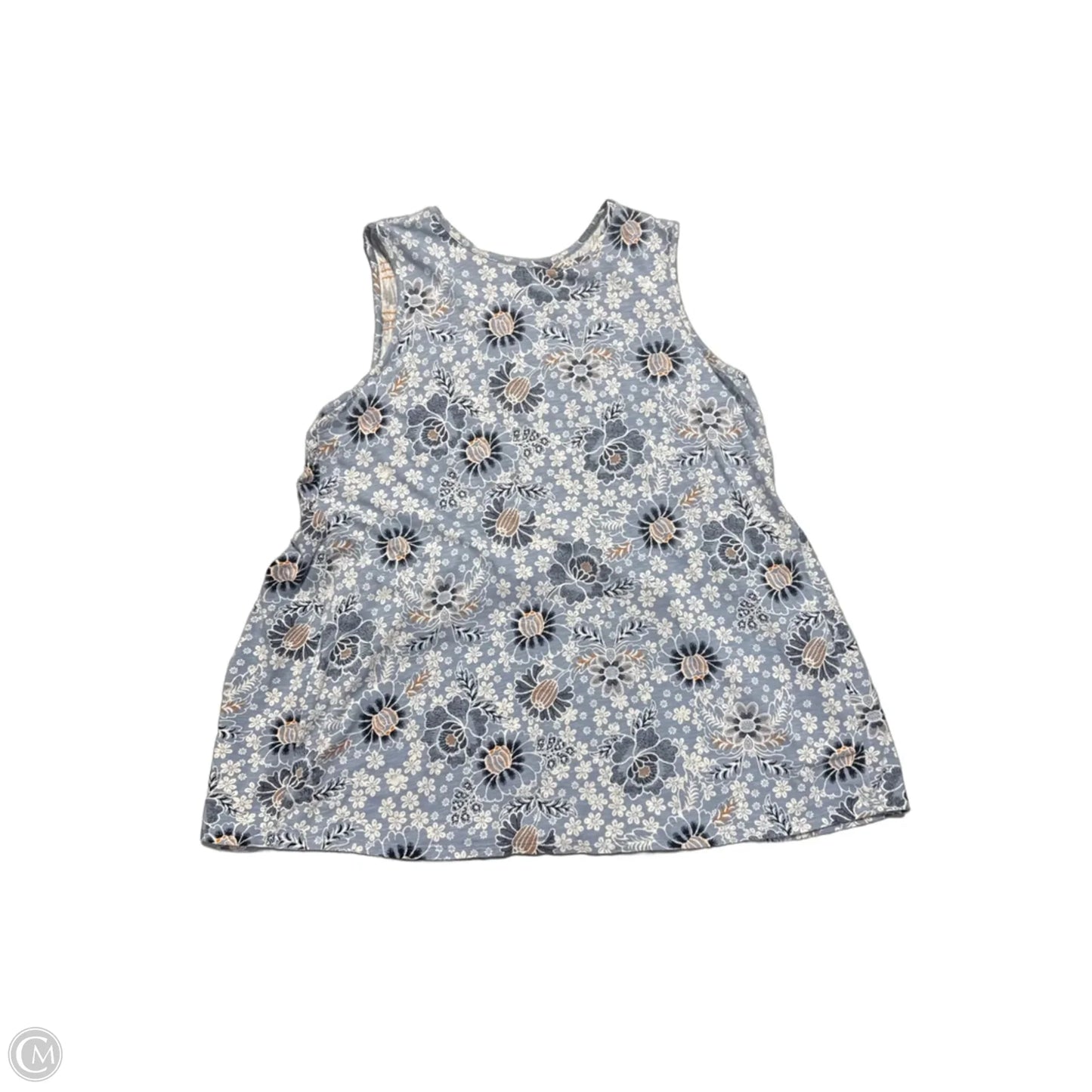 Tank Top By J. Jill In Blue, Size: L