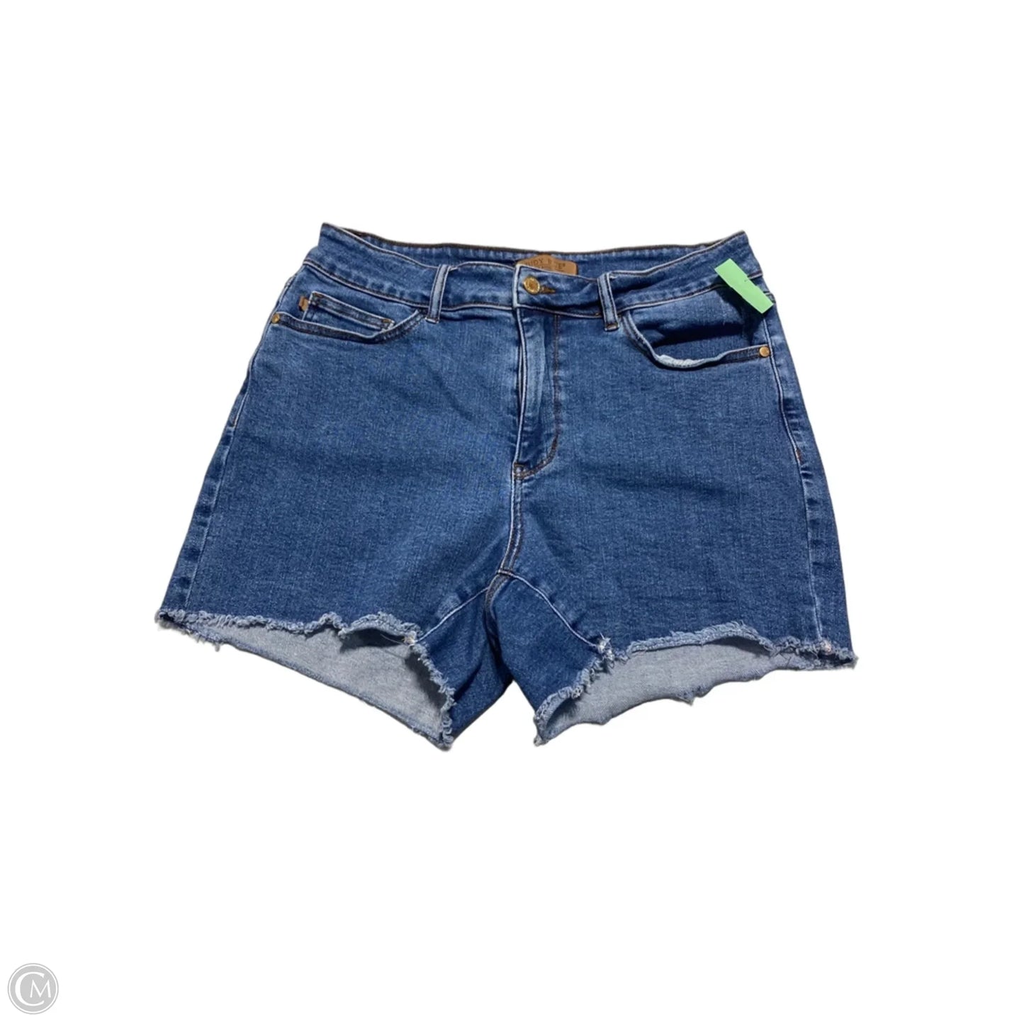 Shorts By Judy Blue In Blue Denim, Size: 18