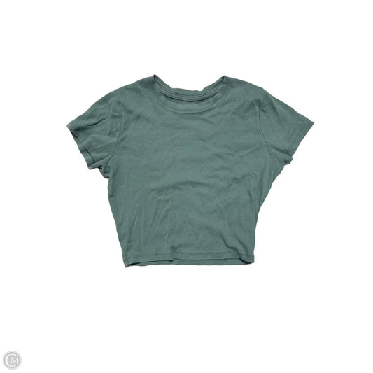 Top Short Sleeve Basic By Hollister In Green, Size: S