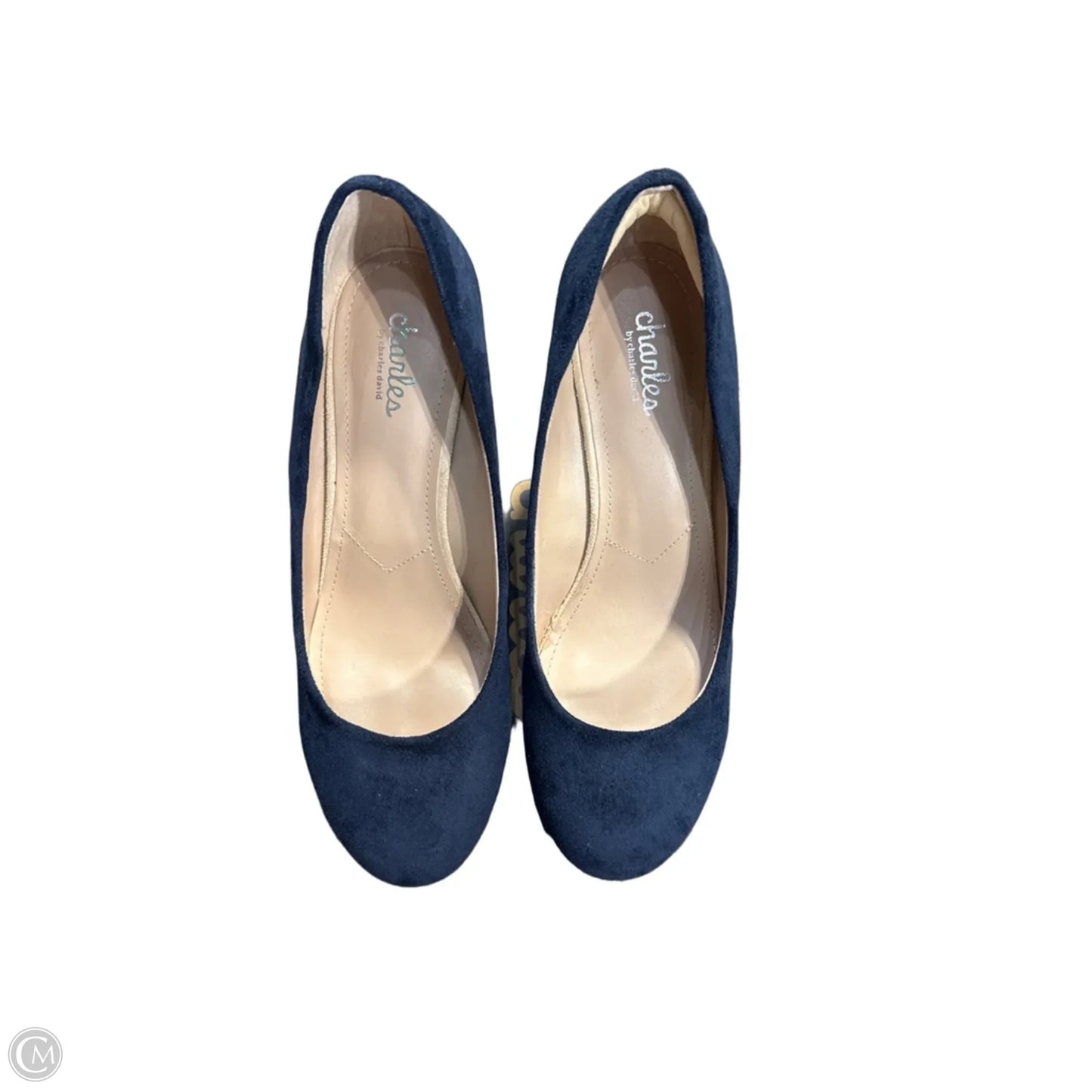 Shoes Heels Block By Charles By Charles David In Navy, Size: 9
