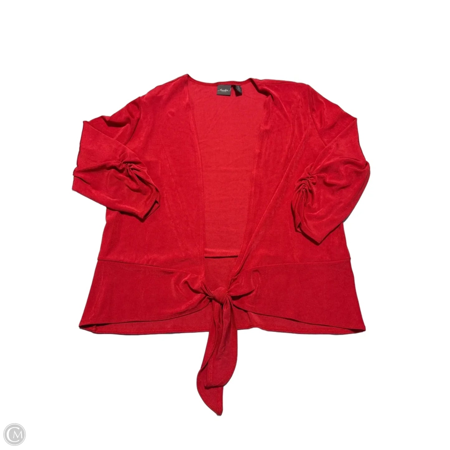 Cardigan By Chicos In Red, Size: L